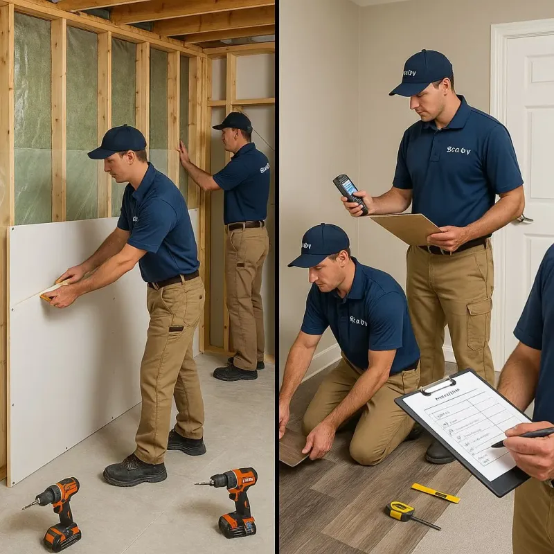 Repairs and Reconstruction process in Brunswick, GA